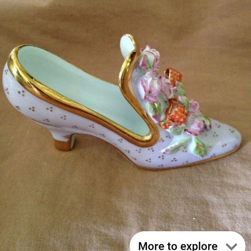 Gold and Pink Kitten Heel Shoes with Vintage Charm